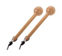 TOYANDONA 2Pcs Wooden Baseball Glove Mallet for Softball and Baseball Portable Heavy Duty Hammer for Breaking and Shaping Gloves Smooth Surface Hand Tool for Loosening and Stretching Finger