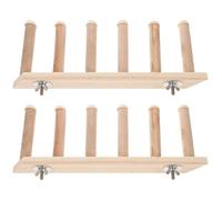 TOYANDONA 2pcs Wooden Cat Stairway Cat Wall Furniture Multi-level Design Non-slip Indoor Climbing Shelf to Satisfy Instinct