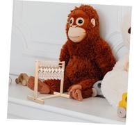 TOYANDONA 2pcs Wooden Doll Clothes Rack Hanger Organizer for Doll Accessories Easy to Store and Transport Versatile Display Stand for Dollhouse and Miniature Decor
