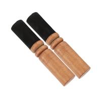TOYANDONA 2pcs Wooden Sound Bowl Mallet Rod Accessories for Buddha Singing Bowl Meditation Practice Style