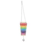 TOYANDONA 2pcs Xylophone Plaything Birds Chewing Chicken Fruit Veggies Skewer for Parrots Animals Durable Food Holder for Cage Enrichment Treats