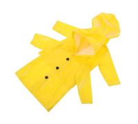 TOYANDONA 2pcs Yellow Doll Raincoat for Dolls Lightweight Jacket with Realistic Textures Easy Clean for Creative Roleplay and Imaginative Play
