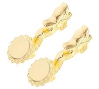 TOYANDONA 2pcs Zinc Alloy Dragon Head Chopsticks Holder with Retro Design, Spoon and Fork Rest to Keep Table Clean and Prevent Rolling, Elegant Kitchen Dining Accessory