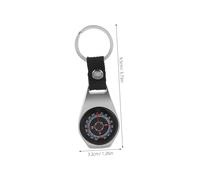 TOYANDONA 2Pcs Zinc Alloy Pocket Compass Keychain High Precision Outdoor Hiking Navigation Tool Durable Survival Accessory for Camping and Climbing Enthusiasts