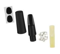 TOYANDONA 2sets Alto Saxophone Mouthpiece Kit Reeds and Cushions for Enhanced Sound Quality and for Musicians and Beginners