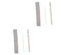TOYANDONA 2sets Beginner Clarinet for Boy Girl Wind Instrument Cleaning Rod for Music Practice and Learning Lightweight and Easy to Use