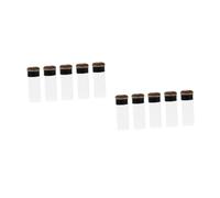 TOYANDONA 2sets Billiard Cue Tips Replacement Screw Snooker Tips with Smooth Surface for Easy Installation Durable Ferrules for Pool Cues and Accessories 5pcs*2
