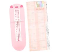 TOYANDONA 2sets Boy Girl Feet Measurer Boys and Girls Height Measurement Tool Wall Measure and Foot Ruler