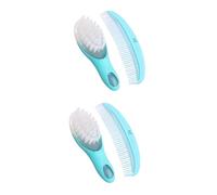 TOYANDONA 2sets Brush and Comb Kit Newborn Grooming Tool Static Gentle Promotes Brain Development Easy to Clean