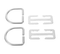 TOYANDONA 2sets Diving Weight Belt D-ring with Webbing Keepers for Secure Weight Retention for Scuba and Snorkeling Gear