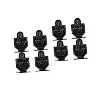 TOYANDONA 2sets Mini Metal Shooting Targets Outdoor Training Practical Family Game Targets Durable Design and Skill Improvement 4pcs*2