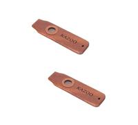 TOYANDONA 2sets Musical Kazoo Flute Boys and Girls Musical Instrument Adult Kazoo Wood Material Easy to Play and Carry