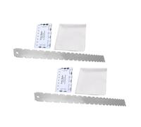 TOYANDONA 2sets Notched Guitar Measuring Tool Kit for Accurate String Action Fret Leveling and Neck Alignment Includes Guitar Neck Ruler for Luthiers