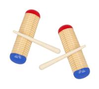 TOYANDONA 2sets Rhythm Sand Shaker Percussion Instrument Musical Skills Wooden Construction for Boys and Girls and Adults for Interactive Play and Education