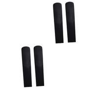 TOYANDONA 2sets Strength 2.5 Resin Soprano Saxophone Reeds Pack Ideal for Traditional Saxophone 2pcs*2