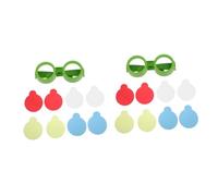TOYANDONA 2sets Three Primary Color Glasses for Boy Girl Educational Color Mixing Toy for Early Learning Safe Exploration Glasses Fun Activity for Toddlers and Preschoolers