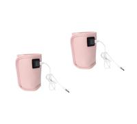 TOYANDONA 2sets USB Bottle Warmer Heating Cover Portable Heater for Travel Efficient Temperature Maintenance for Newborns Bank Compatible