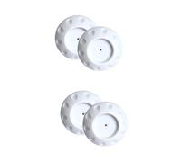 TOYANDONA 2sets Wall Bumpers for Baby Gates Safety Guards Pressure Fitted Stairway Doorway Protection Large Coverage Wall Stabilizer Pads 2pack*2