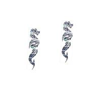 TOYANDONA 2sheets Dragon Pattern Self-adhesive Guitar Fretboard Inlay Sticker Decal Unique Fret Decals for Guitars Easy Application Musicians