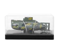 TOYANDONA 3.7V RC Toy Submarine Model Diving Boat Remote Control Rechargeable Boat Submarine Ship Electric (Green)