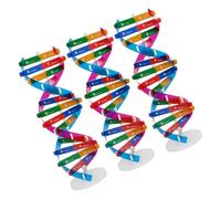 TOYANDONA 3 Pcs Dna Model Kit Double Helix Scientific Structure Educational Tool for Classroom Experiments Collaborative Learning and Creative Gene Science Assembly