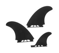 TOYANDONA 3 Pcs Sup Paddle Board Fins PVC Surfboard Replacement Tail Fins for Inflatable and Rigid Boards Enhances Wave Performance and Steering Control Kayak and Canoe Compatible