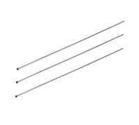 TOYANDONA 3 Sets Desk Soccer Rods with Slip Caps Replacement Poles for Tabletop Foosball Games for All Ages Versatile Compatibility for Schools Community Events