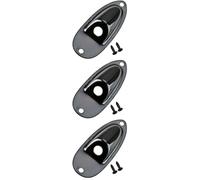 TOYANDONA 3 Sets Electric Guitar Jack Replacement Wear-resistant Output Guitar Accessory Compatible for Fender Squire