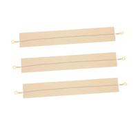 TOYANDONA 3 Sets Heat Sealer Replacement Strips with Cloth Tape Hand Sealer Heating Elements for Bag Packaging High Resistivity Wire for Prolonged Sealing Machine Service Life