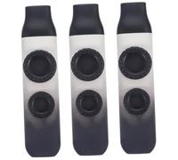 TOYANDONA 3 Sets Kazoo Instrument for Adults Portable Design for Musical Performances Beginner Friendly Structure for Musical Lovers and Boys and Girls