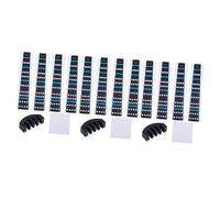 TOYANDONA 3 Sets Violin Note Sticker Includes Cloth Violin Fretboard Marker Mute for Finger Board Fantastic Finger Guide Random Color