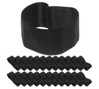 TOYANDONA 30 Pcs Black Elastic Mourning Arm Bands for Funerals and Memorials, Adjustable Memorial Armbands for Sports Events and Remembrance Ceremonies