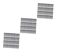 TOYANDONA 300pcs Acoustic Guitar Bridge Black String for Easy Replacement Compatible Acoustic Guitars Lightweight and Portable String Pegs