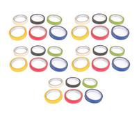 TOYANDONA 30Pcs Colored Paper Masking Tape for Mannequin Positioning Dress Form Marking Tape Artist Whiteboard Adhesive for Clothing Draping and Pattern Making