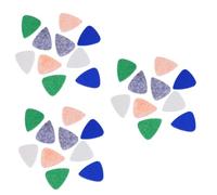 TOYANDONA 30pcs Felt Picks for Ukulele and Guitar Soft Acoustic Guitar and Stringed Instruments