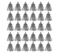 TOYANDONA 30pcs Floating Fish Breeding Mop Grey - Aquarium Spawning Mop for Fish Shrimp Egg Incubator and Tank Decoration for Breeding Habitat