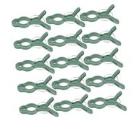 TOYANDONA 30pcs Garden Plant Clips for Orchids and Tomatoes Weatherproof Stem Grippers for Climbing Plants and Flowers Reusable Vine Support Clamps for Outdoor Gardening Easy Installation