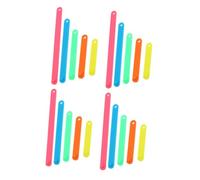 TOYANDONA 30pcs Geometry Kit Construction Sticks for Math Learning Plastic Manipulatives with Lengths for Triangles Squares Rectangles Enhance Fine Motor Skills and Logical Thinking in