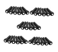 TOYANDONA 30pcs Guitar Bridge Pins Replacement Professional Tuning Pins Wood Guitar String Pegs for Acoustic Bridge Pegs String Fixing Nail