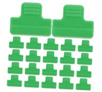 TOYANDONA 30pcs Heavy Duty Greenhouse Clips for Sunshade Net and Tarp Durable Plastic Fixing Clamps for Garden Hoops Netting and Pool Covers Easy Installation