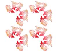 TOYANDONA 30Pcs Resin Mini Goldfish Figurines Aquarium Decor Ornaments for Fish Tank Landscaping DIY Terrarium Crafts with Large Red, Phoenix, and Tail Goldfish