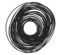TOYANDONA 30pcs Rubber Drive Belts for Recorder and Vinyl Record Player, 1.2mm Width Flat Cassette Tape Machine Replacement Belts for Repair Maintenance and Audio Playback at Home or Study