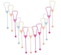TOYANDONA 30pcs Stethoscope Toy for Toddlers Mini Simulation Boys and Girls Fake Stethoscope Pretend Play Role-play Toy