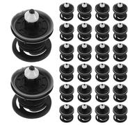TOYANDONA 30pcs Universal Plastic Mounting Clips for Car Door Panel Fixing, Interior Trim and Door Repair Clips Set for Automotive Body Panel Replacement and DIY Accessories