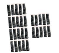 TOYANDONA 30pcs Violin Scale Stickers Fretboard Indicators for Beginners Easy to Apply Black Decals for Learning Violin Scales for Students