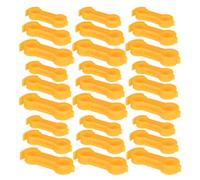 TOYANDONA 30pcs Yellow Pvc Bird Leg Alignment Brace for Newborns and Poultry, Easy Operation, Effective for Treating Splay Legs, Comes in 3 Sizes for Chick Rehabilitation