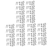 TOYANDONA 30sets Electric Guitar String Buckles Press String Guides for Electric Guitar Instruments Parts Replacement Buckles for Headstock Press