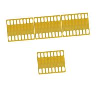 TOYANDONA 32pcs Brass Guitar Neck Shims for Height Essential for Bolt Neck Repair Gasket for Electric Bass and Guitar Maintenance