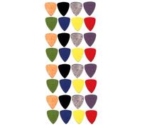 TOYANDONA 32pcs Felt Guitar Plectrum Wool Picks for String Instruments Ukulele Guitar Picks