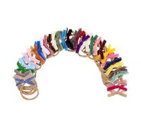 TOYANDONA 32pcs Soft Fluffy Bow Headbands for Elastic Stretch Design for Comfortable Fit Adorable Hair Accessories for Newborns
